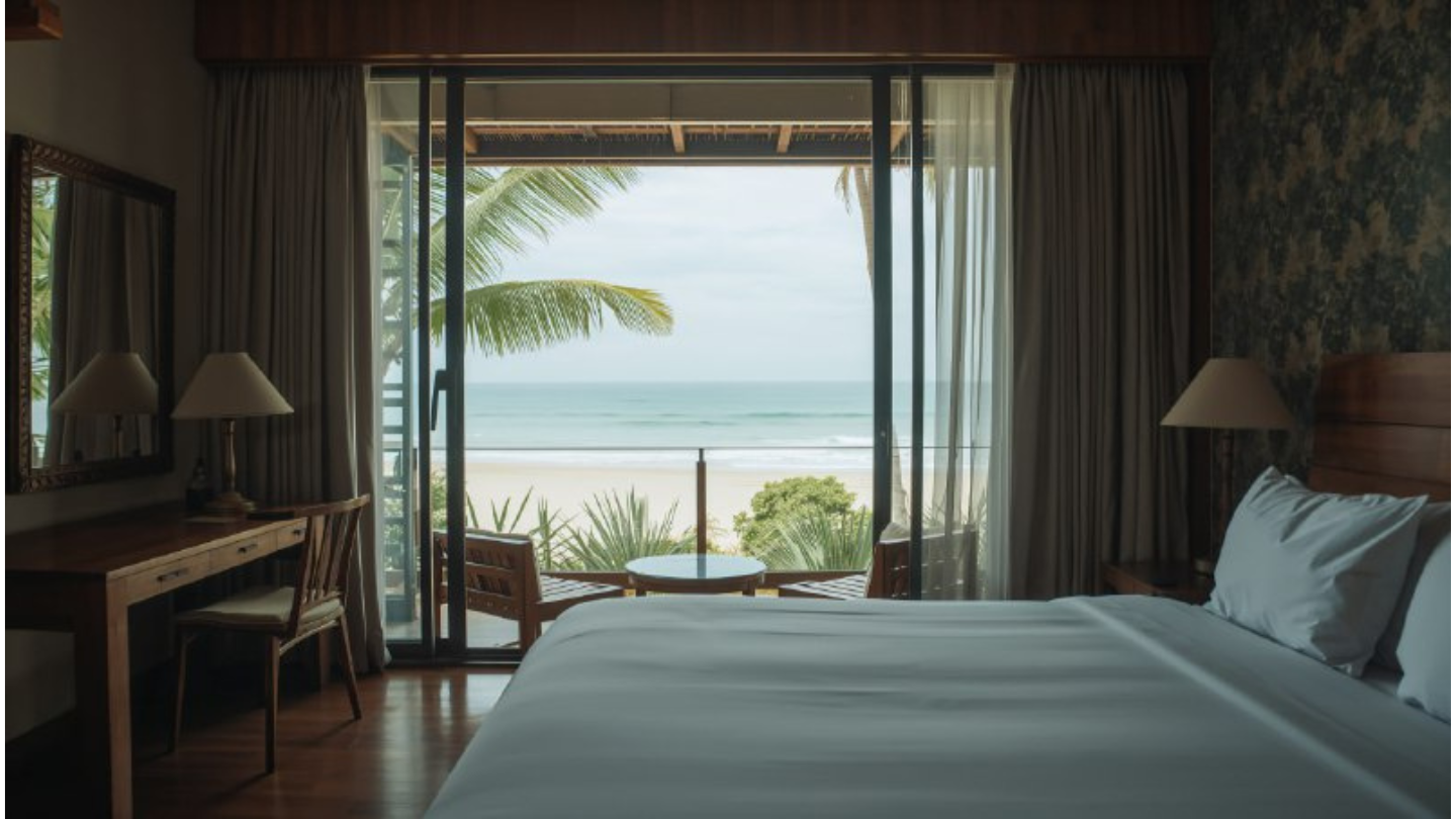 Kamar hotel murah di Bali dengan pemandangan pantai Kuta
